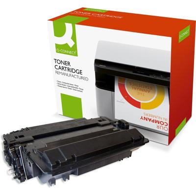 Q-CONNECT toner zwart 12500 pagina&apos;s voor HP - OEM: CE255X