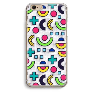 8-bit N°6: iPhone 6 / 6S Transparant Hoesje