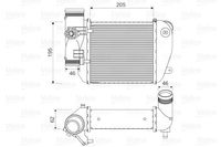 Intercooler, inlaatluchtkoeler 818653