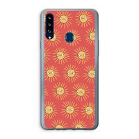 Zon: Samsung Galaxy A20s Transparant Hoesje