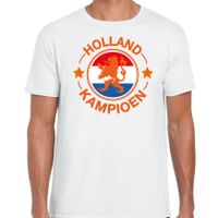 Wit fan shirt / kleding Holland kampioen met leeuw EK/ WK voor heren 2XL  -