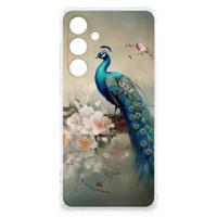 Case Anti-shock voor Samsung Galaxy S24 FE Vintage Pauwen