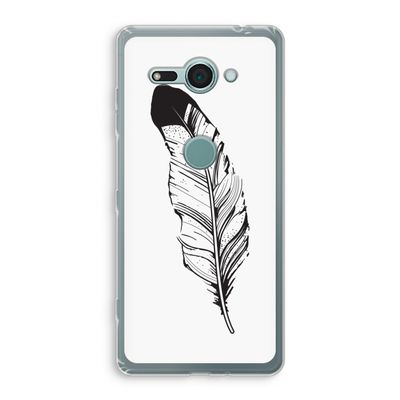 Pluim: Sony Xperia XZ2 Compact Transparant Hoesje