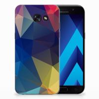 Samsung Galaxy A5 2017 | TPU Hoesje | Polygon Dark