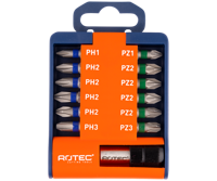 Rotec Bit- & bithouder-set | OPTI-LINE | Bits PH-PZ | 13-delig - 827.9053