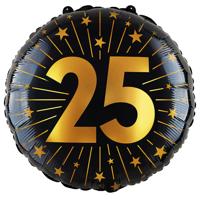 25e verjaardag ballon
