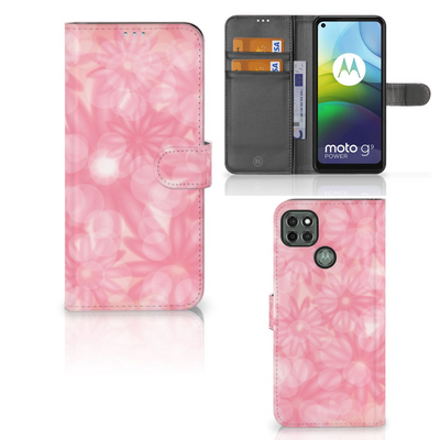 Motorola Moto G9 Power Hoesje Spring Flowers Motorola Moto G9 Power Hoesje Spring Flowers