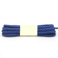Reflecterende schoenveters ronde sneakers schoenveters Kids volwassen outdoor Sportschoen veters lengte: 140cm (Royal Blue)