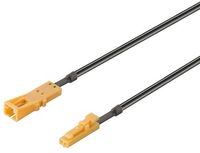 Verlengsnoer 200 cm 12V systeem oranje aansluiting