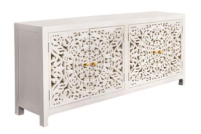 Dessoir MARRAKECH 170cm wit mango hout - 43852