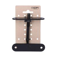 Leuningsteun EDM 85583 Basic Zwart Staal Aanpasbaar Leuningsteun EDM 85583 Basic Zwart Staal Aanpasbaar