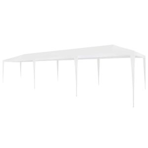 VidaXL Partytent 3x9 m pe wit