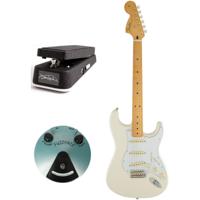 Fender Jimi Hendrix Stratocaster Olympic White MN + gigbag + fuzz + wah-pedaal - thumbnail