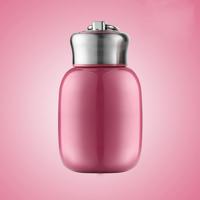 Mini cute koffie vacuüm kolven Thermos roestvrijstaal Cup reizen drinken water fles thermosflessen mokken 200 ml (Rose rood)