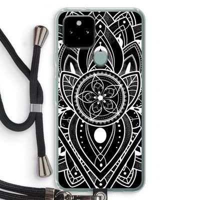 It's Complicated: Pixel 5 Transparant Hoesje met koord