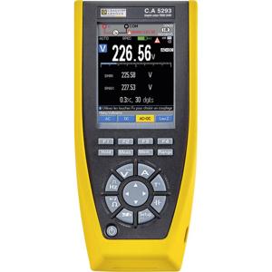 Chauvin Arnoux C.A 5293-BT Multimeter Digitaal Datalogger, Grafisch display CAT III 1000 V, CAT IV 600 V Weergave (counts): 100000