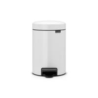Brabantia pedaalemmer new icon 5 l wit