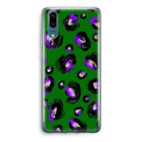 Green Cheetah: Huawei P20 Transparant Hoesje