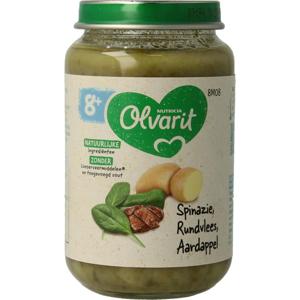 Olvarit Spinazie rundvlees aardappel 8M08