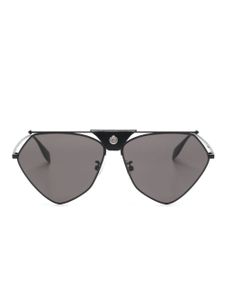 Alexander McQueen lunettes de soleil à monture géométrique - Noir