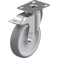 Blickle LKPXA-TPA 126G-FI Zwenkwiel met rem Wieldiameter: 125 mm Draagvermogen (max.): 120 kg 1 stuk(s)