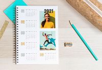 Fotoschrift met jaarkalender A5 Fotoschrift met jaarkalender A5
