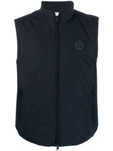 Woolrich gilet matelassé à fermeture zippée - Bleu