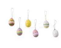 Paasdecoratie Paasei Foam 5cm 8st