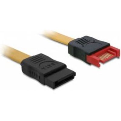 Delock 82855 SATA 6 Gb/s verlengkabel 30cm geel