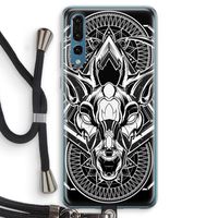 Oh Deer: Huawei P20 Pro Transparant Hoesje met koord