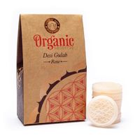 Organic Goodness Wax Melts Geurwax Desi Gulab Roos - 40 gram - thumbnail