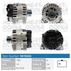 Meat Doria Alternator/Dynamo 5515332