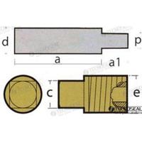 Ánodos para Caterpillar TEN02022T - KIT ANODO CATERPILLAR COMPLETO