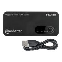 Intellinet 207614 video splitter HDMI 2x HDMI - thumbnail
