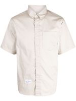 CHOCOOLATE chemise en coton à patch logo - Tons neutres