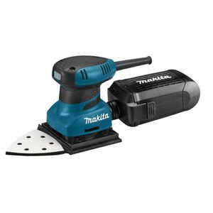 Makita Vlakschuurmachine 200 W blauw en zwart