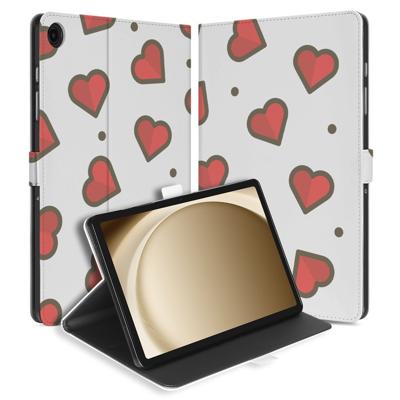Tablet Book Case Hearts Samsung Galaxy Tab A11 Plus
