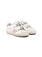 Golden Goose Kids baskets Old School à attache scratch - Blanc - thumbnail