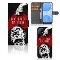 OPPO A73 5G Portemonnee Hoesje Zombie Blood - thumbnail