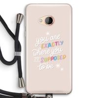 Right Place: HTC U Play Transparant Hoesje met koord