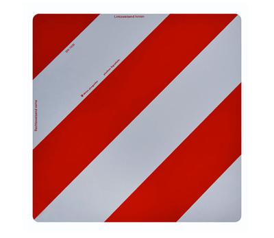 Ad Warning sign 423x423mm ri witte plusguide
