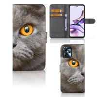 Telefoonhoesje | Met pasjeshouder | Motorola Moto G13 | G23 Britse Korthaar