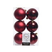 6 onbreekbare ballen ossenbloed 8 cm