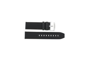 Horlogeband Tissot SUPERSPORT CHRONO QUARTZ / T604047163 Leder/Textiel Zwart 22mm