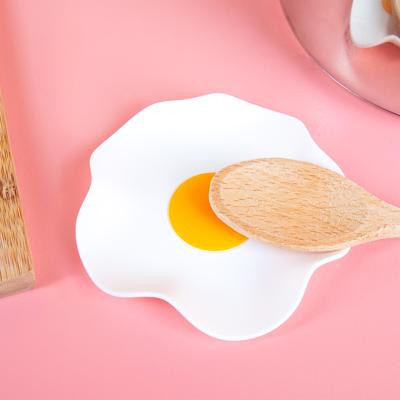 Egg spoon rest