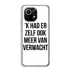 Meer verwacht: Xiaomi Mi 11 Transparant Hoesje