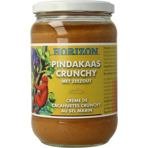 Horizon Pindakaas crunchy met zeezout eko bio