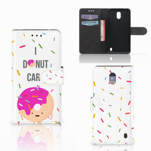 Nokia 2 Book Cover Donut Roze