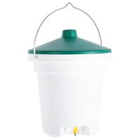 VidaXL Pluimveewaterbak met spenen 12 l