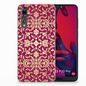 Siliconen Hoesje Huawei P20 Pro Barok Pink